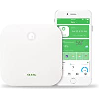 Netro Controlador Inteligente de riego- WiFi- Tiempo Aware- Acceso Remoto- Zona 12- Compatible con Alexa